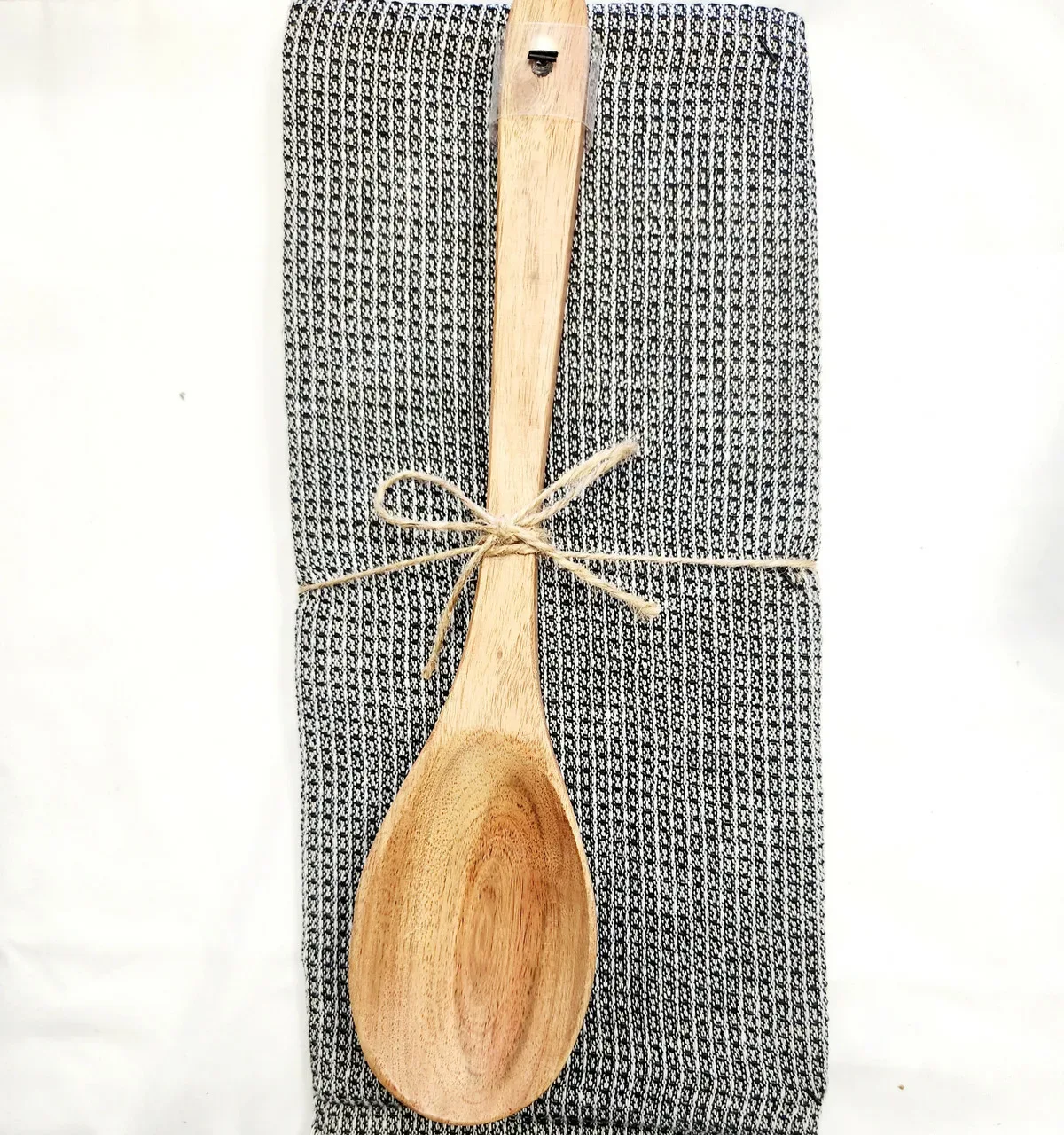 Wooden Spoon and Towel