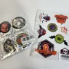 268 Horror Movie and Halloween Stickers - Image 2