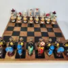 Hand-Painted Chess Set