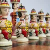 Esala Perahera Hand-painted Chess Set - Image 6