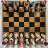 Esala Perahera Hand-painted Chess Set - Image 10