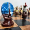 Esala Perahera Hand-painted Chess Set - Image 9