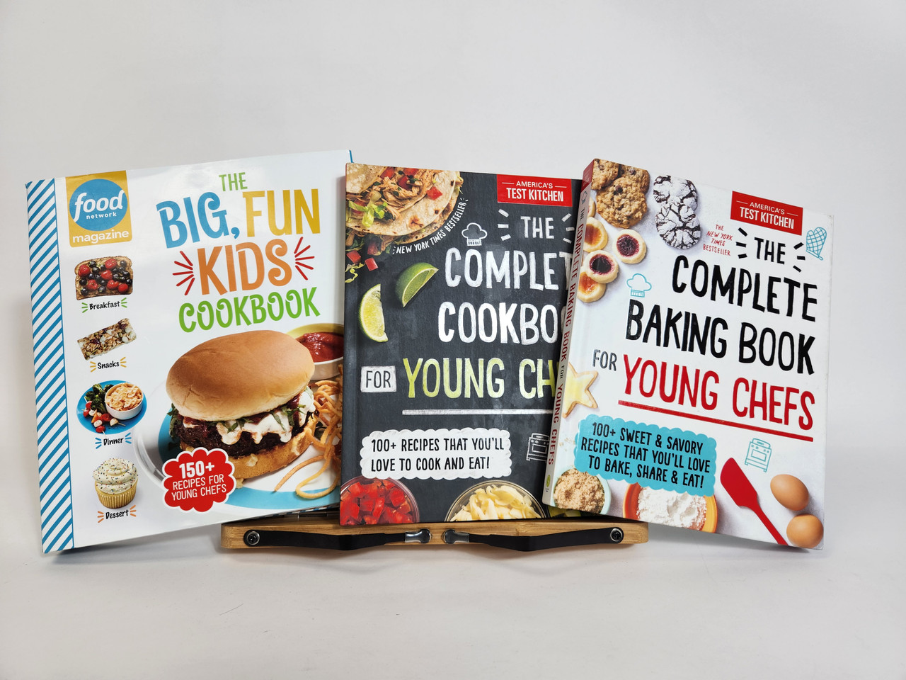 Kids' Cooking Books, Set of 3 (Books, HB and Spiral) - Father Joe's