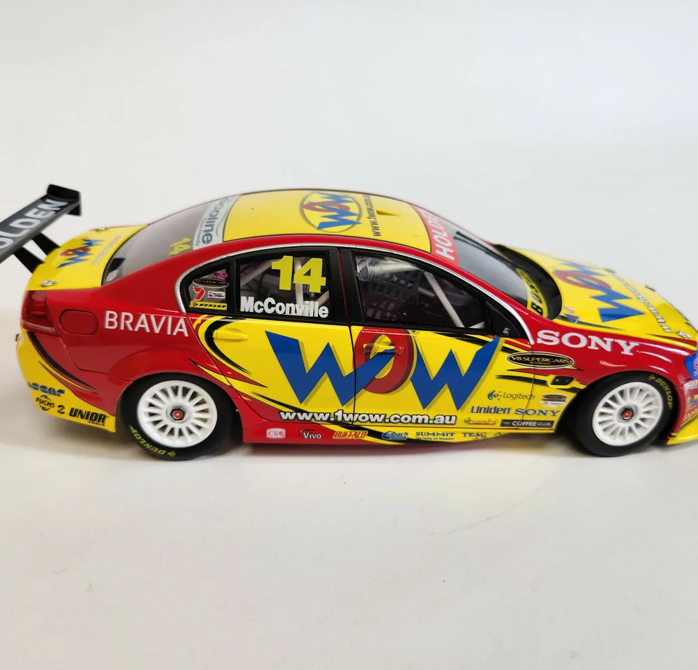 BIANTE Yellow Wow #14 Holden VE Commodore V8 Model Supercar