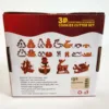 Christmas 3D Cookie Cutters, 8pc - Image 2