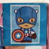 Captain America Diamond Painting Kit, Sparkling 3D Framed Mosaic Arts and Crafts - Image 3