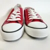 ANTLULU Women's Red Retro Casual Canvas Sneakers, Size 10 - Image 3
