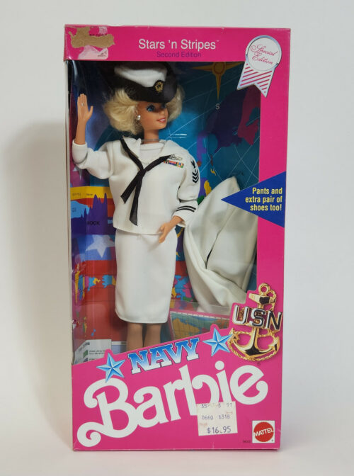 Navy Barbie Doll