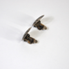 Vintage Siam Dancers Clip-on Earrings, Sterling Silver 925 - Image 2