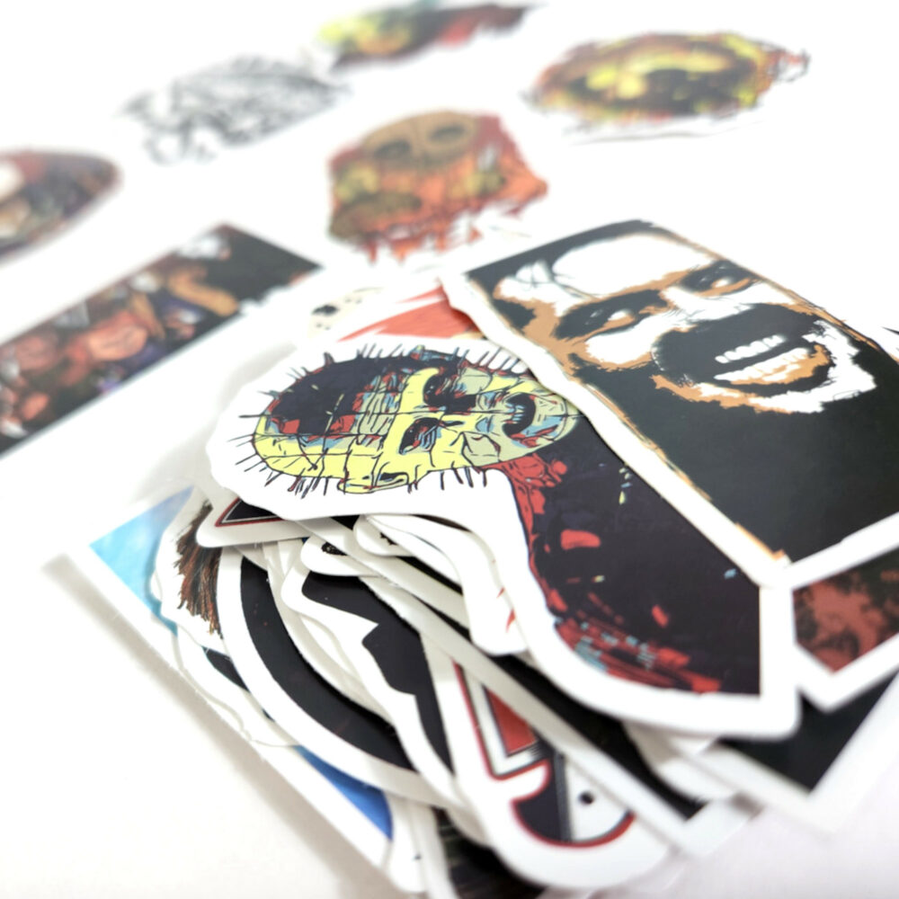 Horror Movie and Halloween Stickers