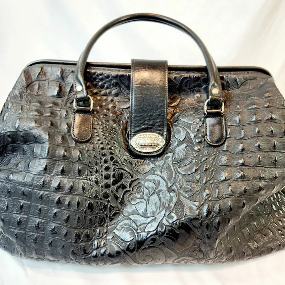 Raviani Vintage Leather Overnight Bag
