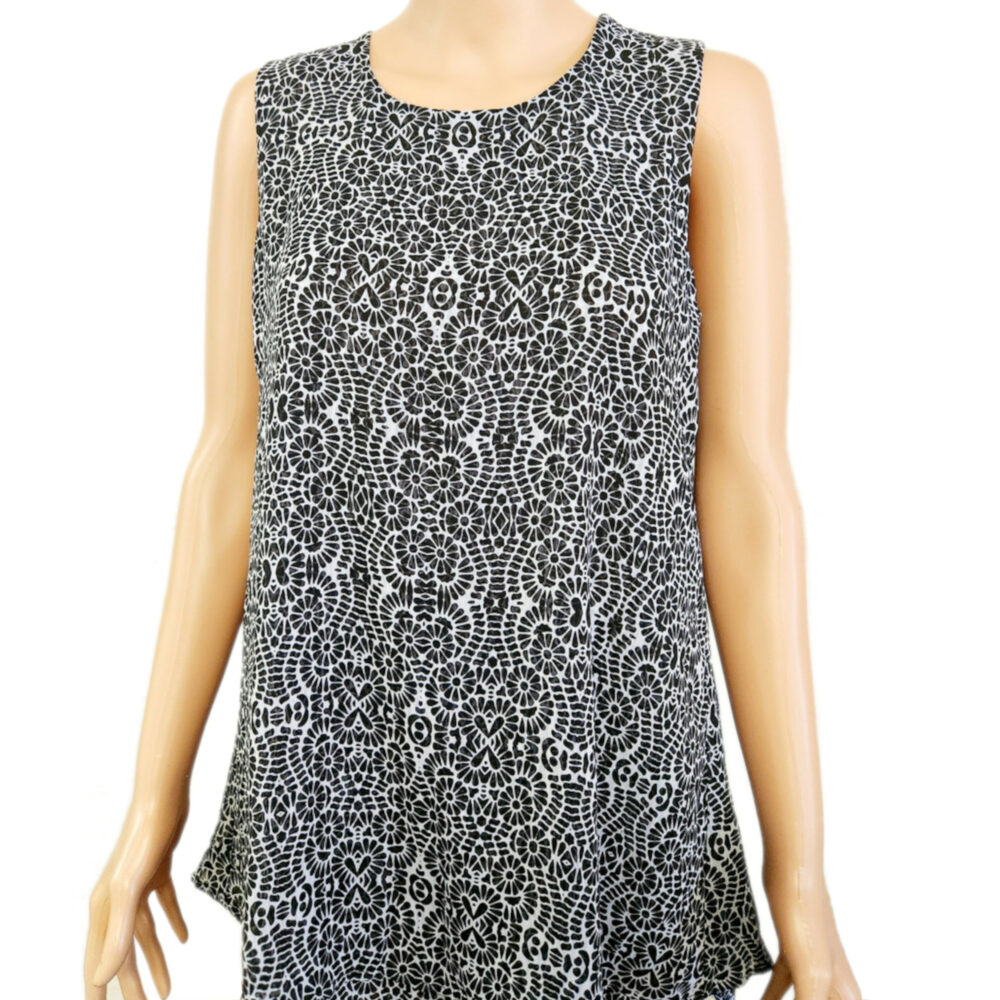 Sleeveless Tunic Top