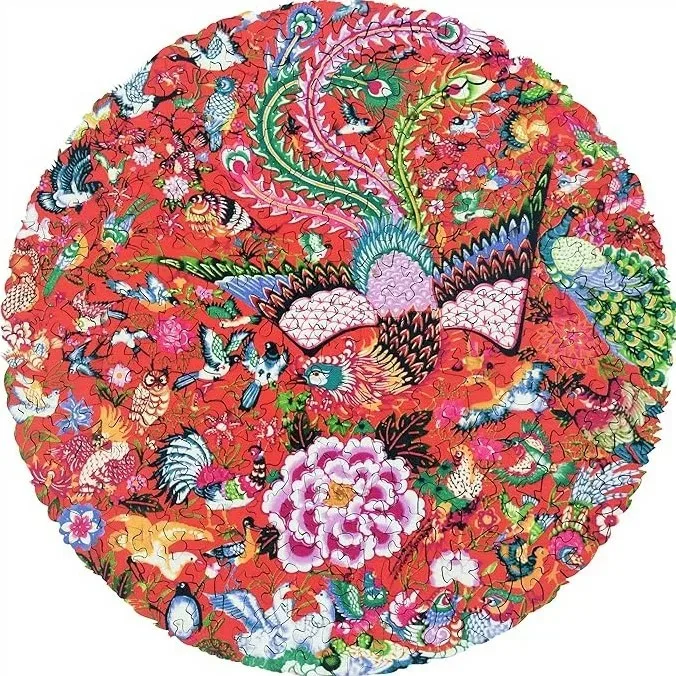 Phoenix Wooden Jigsaw Puzzle by HARTMAZE - Image 3
