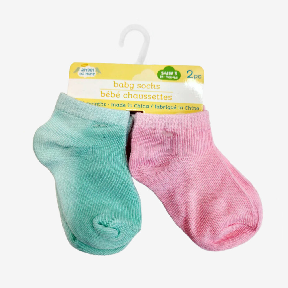 Baby Socks, 2 pairs, 12-24 mos