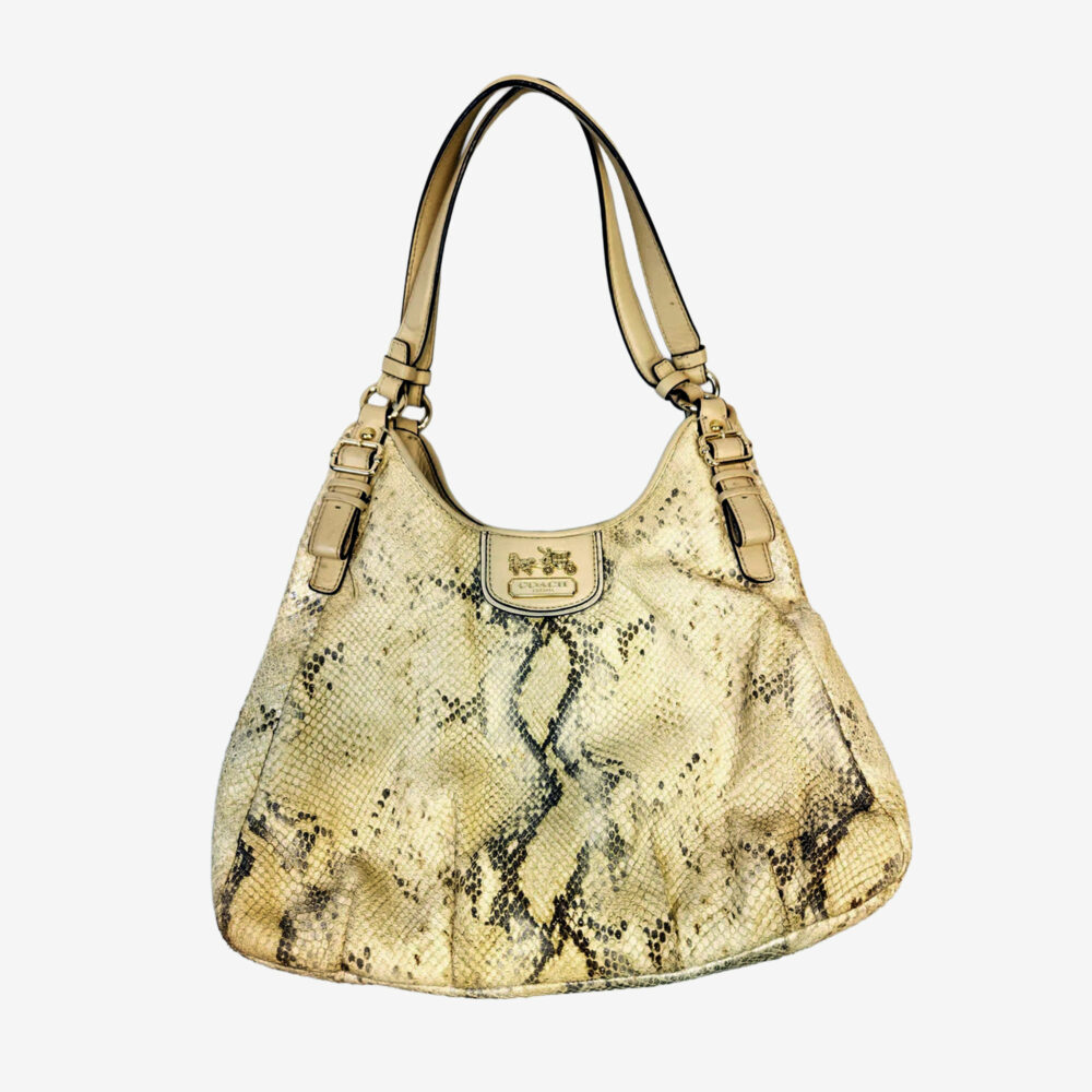COACH Python Snake Bag