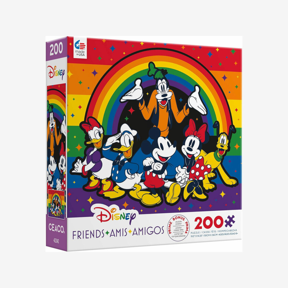 Disney Friends puzzle, 200-piece