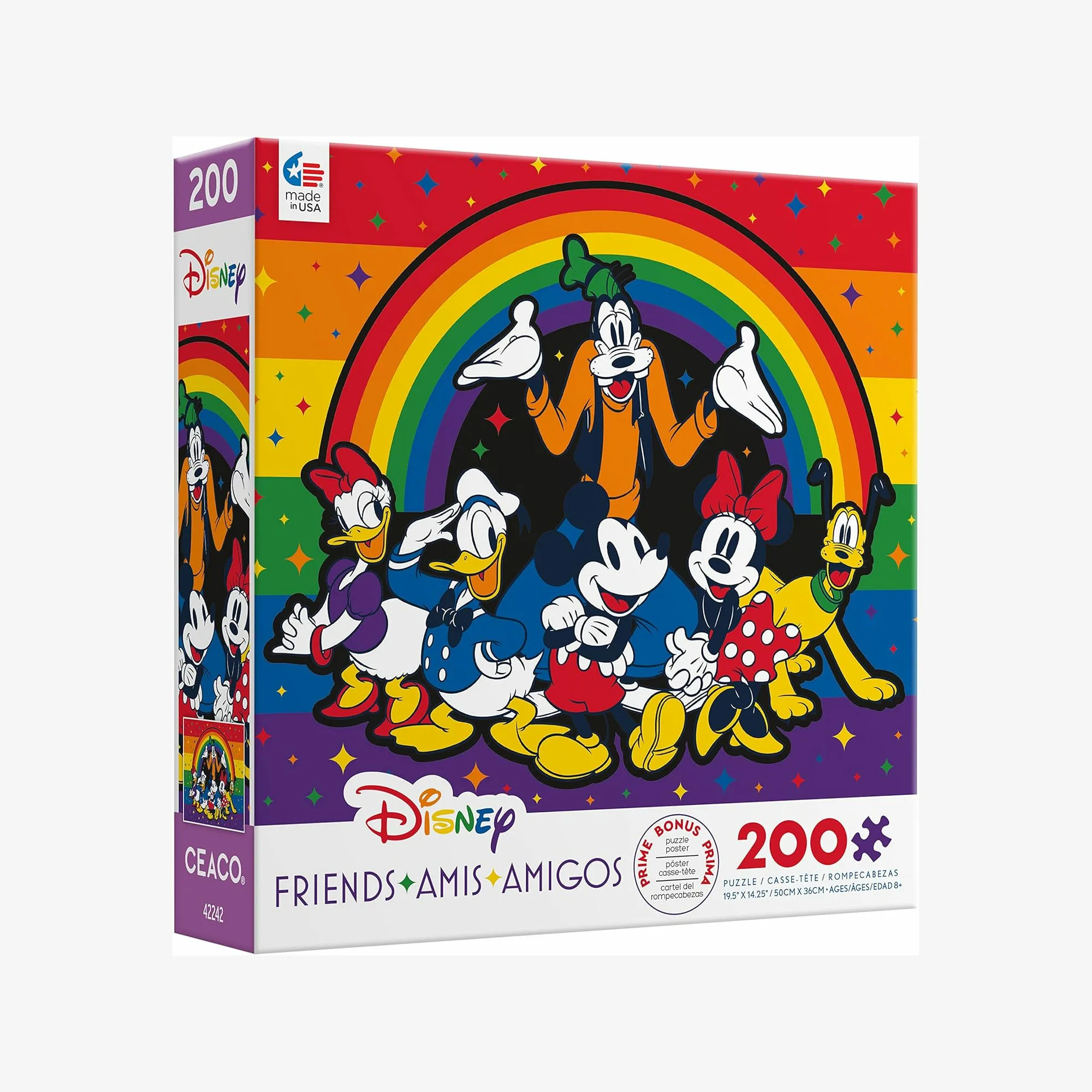 Disney Friends puzzle, 200-piece