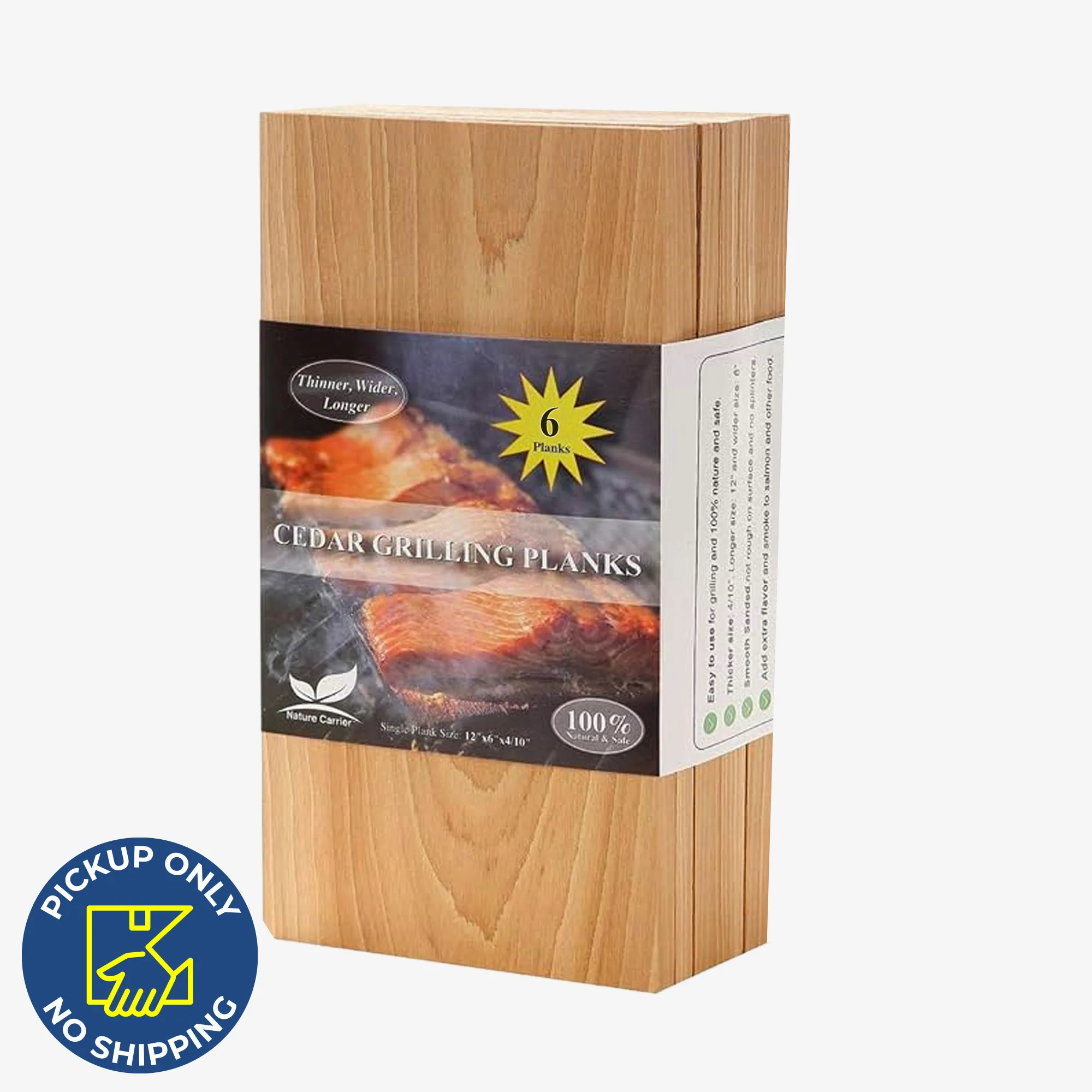 Cedar Grilling Planks - 6pk