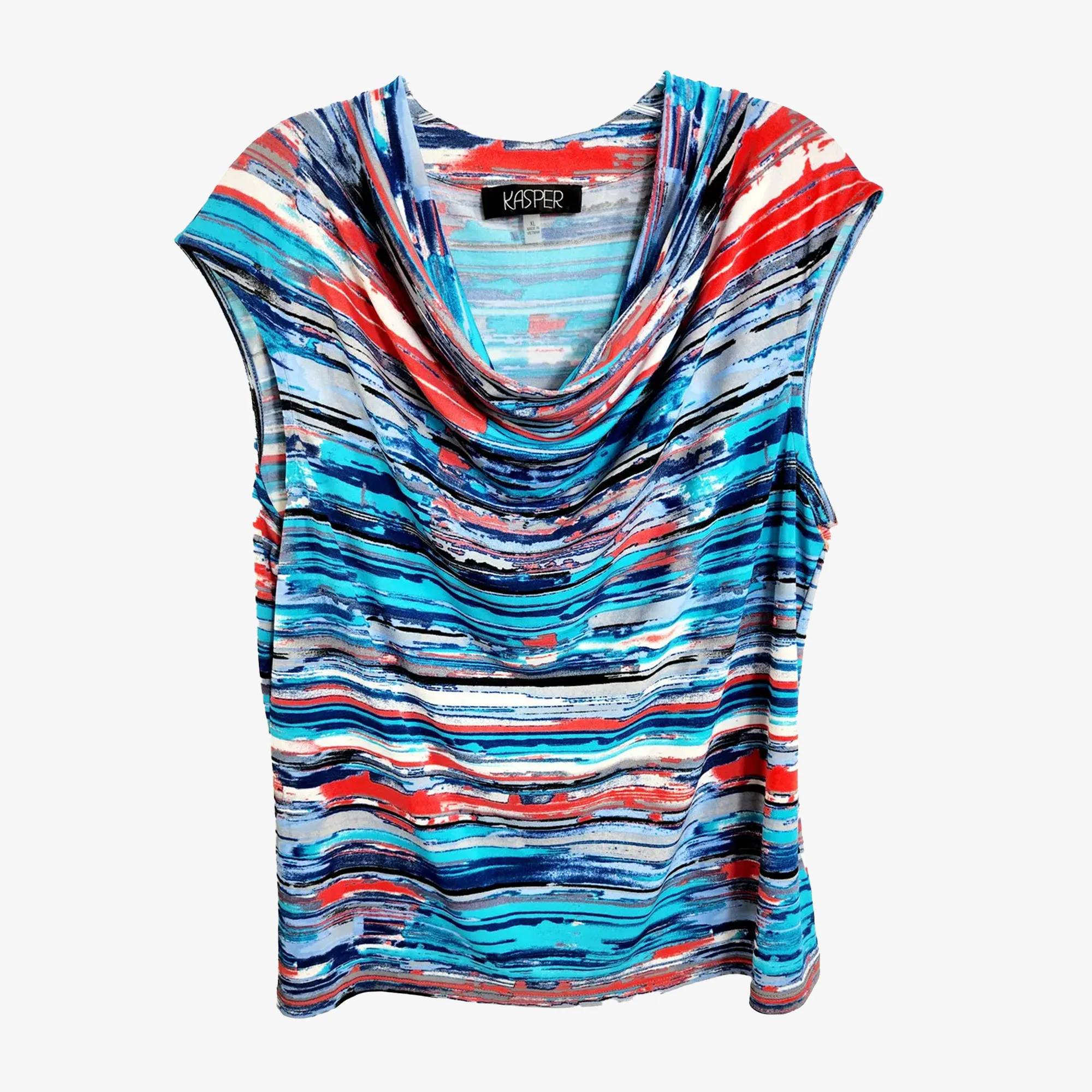 Kasper, multi-color blouse, women's, XL