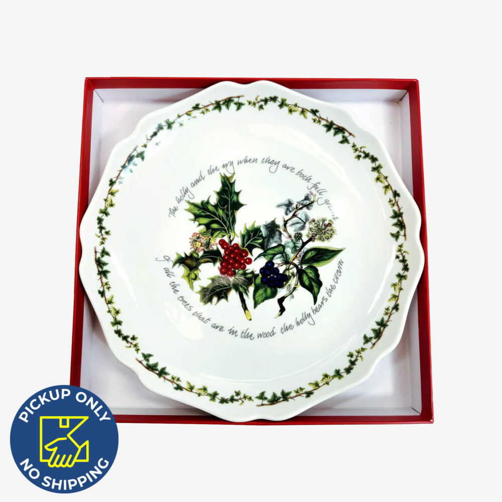 Portmeirion - The Holly and the Ivy Christmas Platter