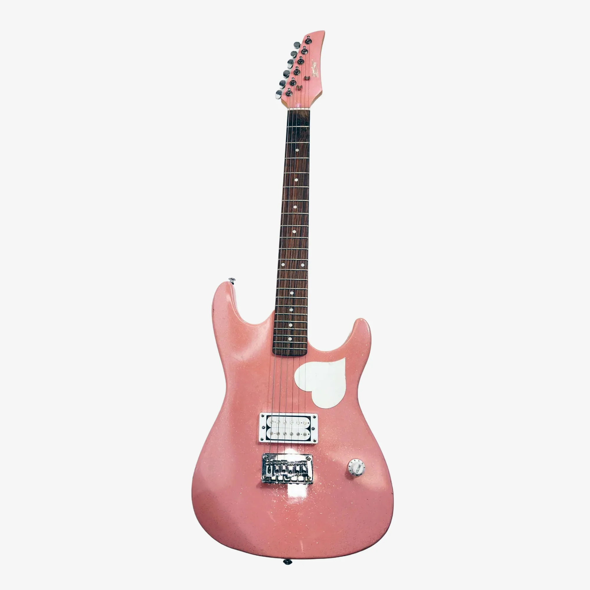 ROCKER RG0S-PH Electric Guitar, Pink with Glitter - Image 6