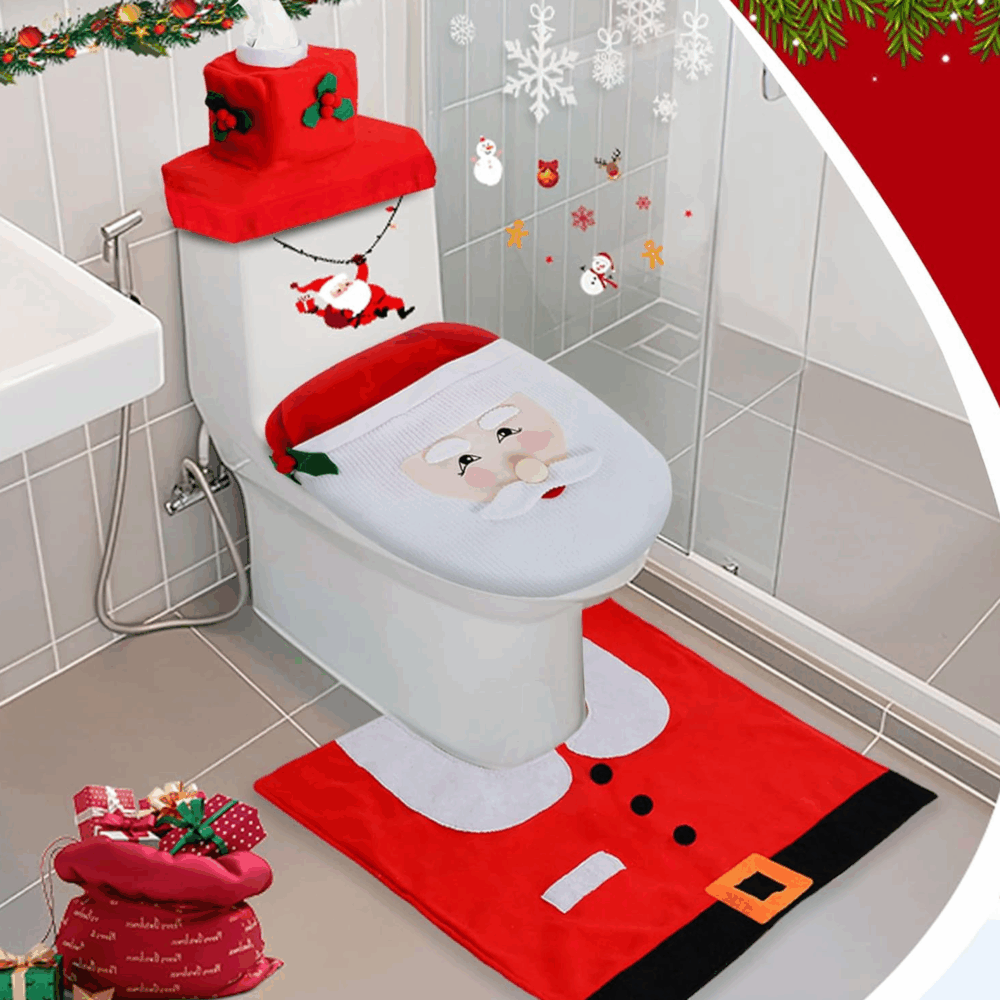 DAVID ROCCO 3-pc Toilet Cover Set