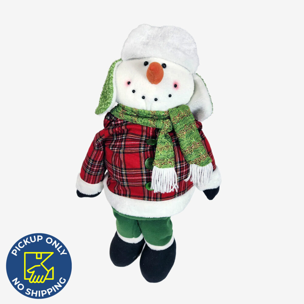 Standing Plush Snowman
