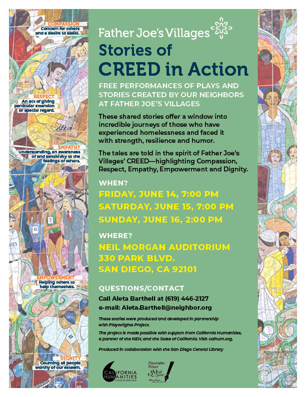 Stories of Creed in Action Father Joe's Villages