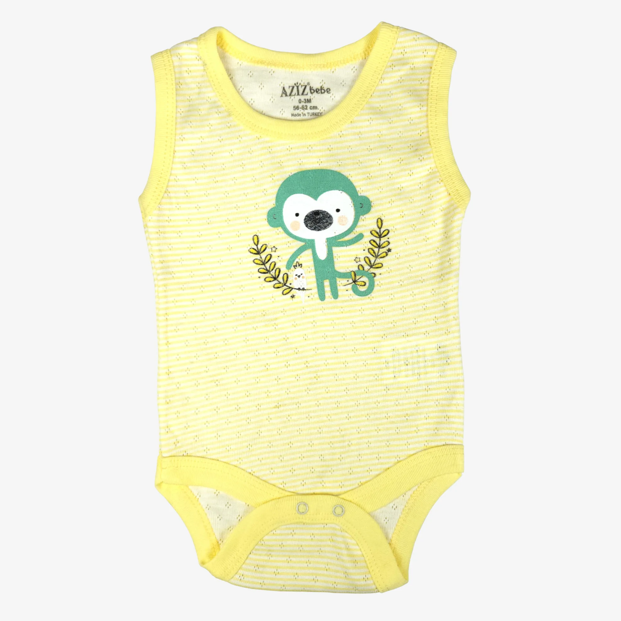 AZIZ BEBE Monkey Onesie