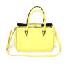 Yellow Pleather Purse