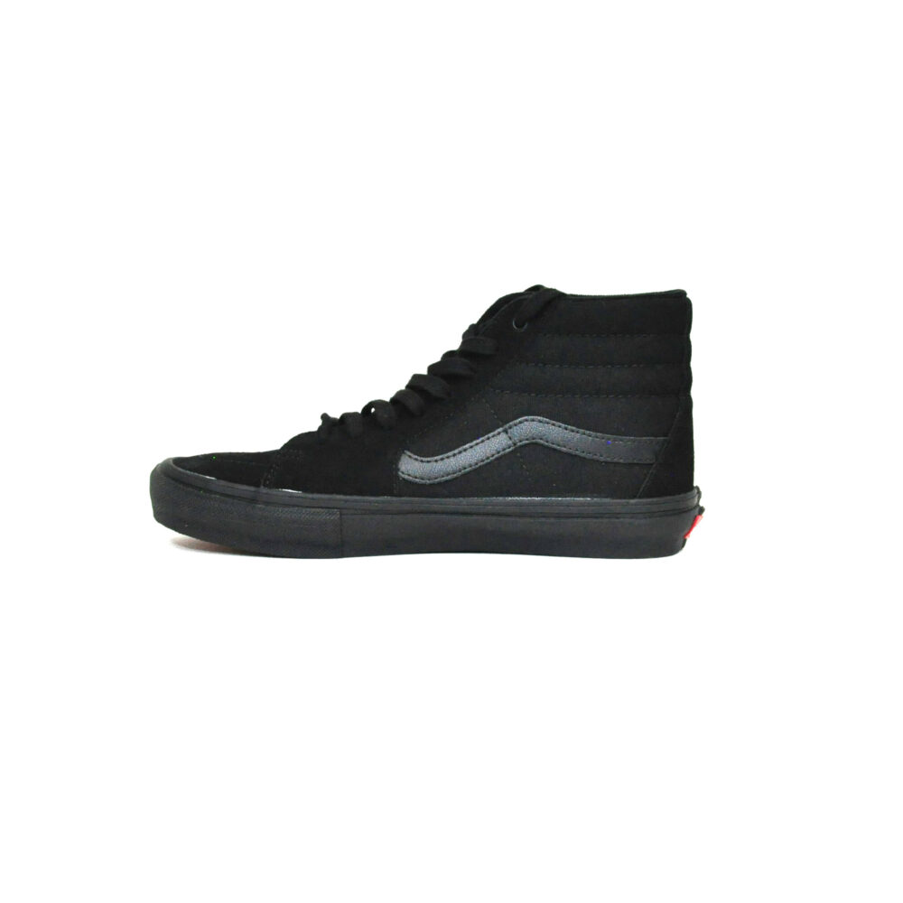 Vans Sk8-Hi Black Suede Shoes