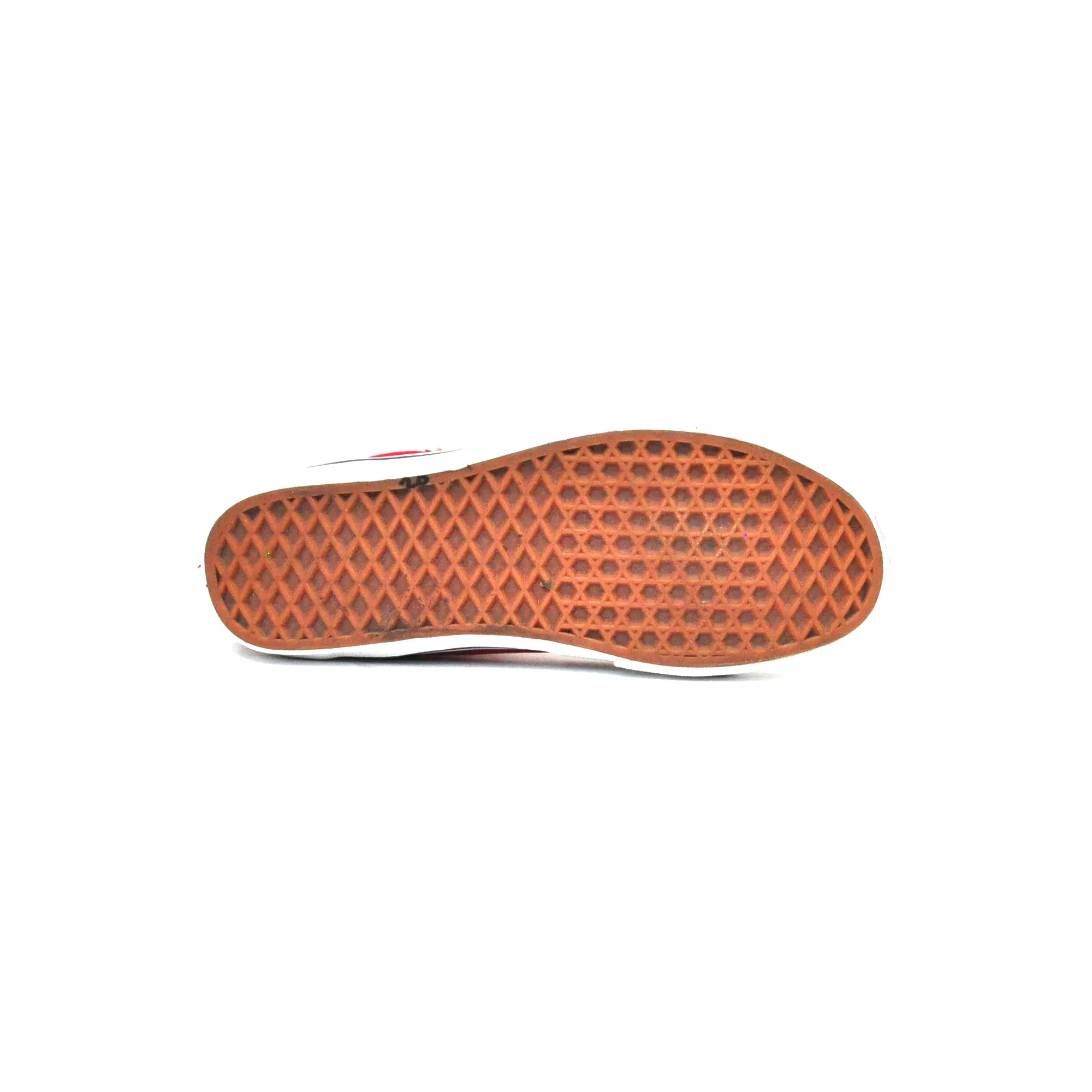 VANS Sk8-Hi Red Suede Shoes, M8/W9.5 - Image 2