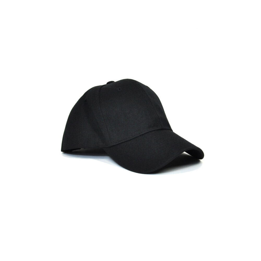 Black baseball cap