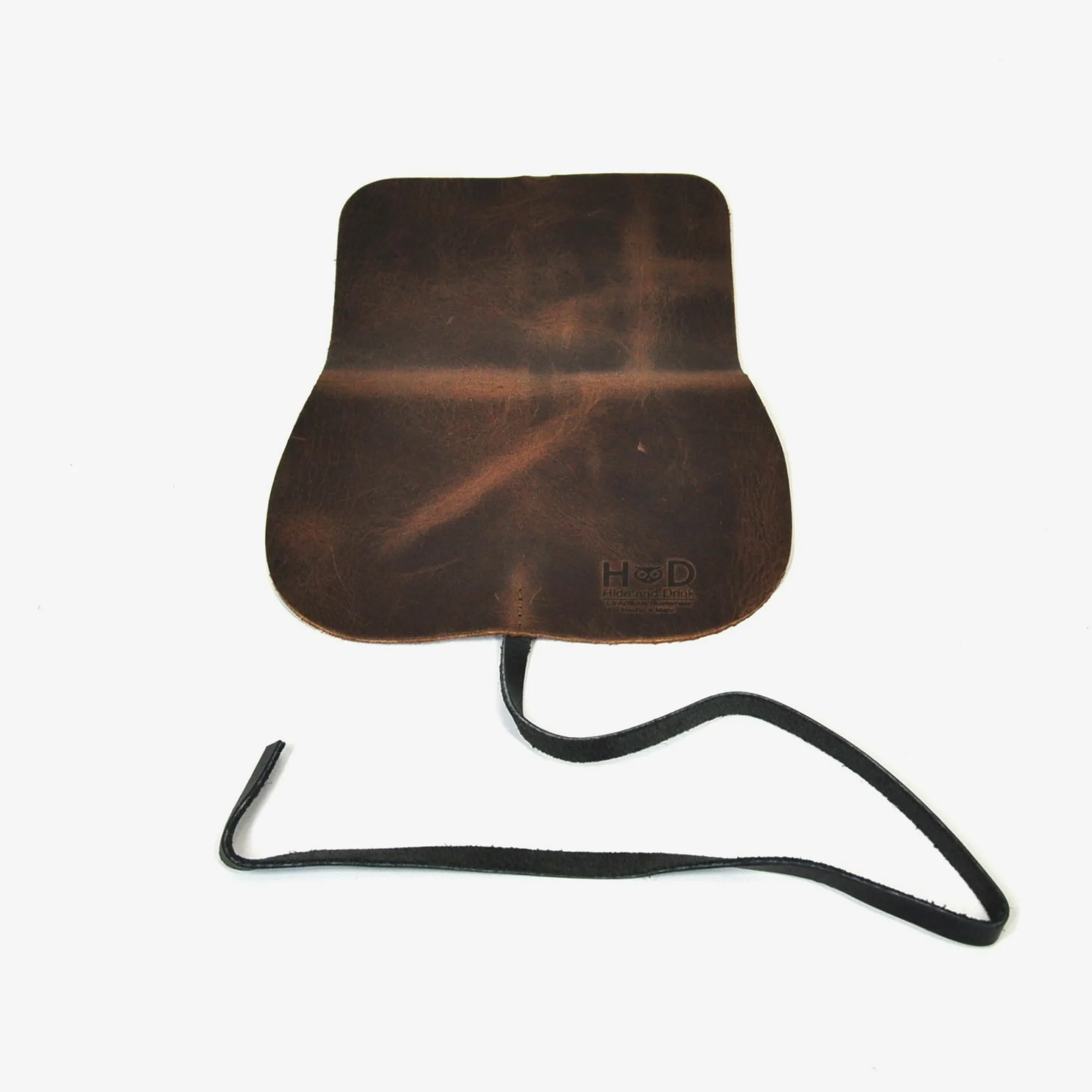 Leather, protective sunglasses pouch