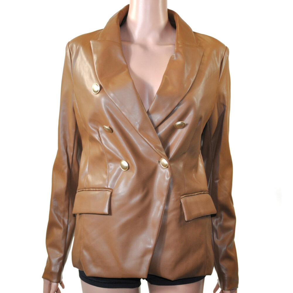 Faux Leather Jacket