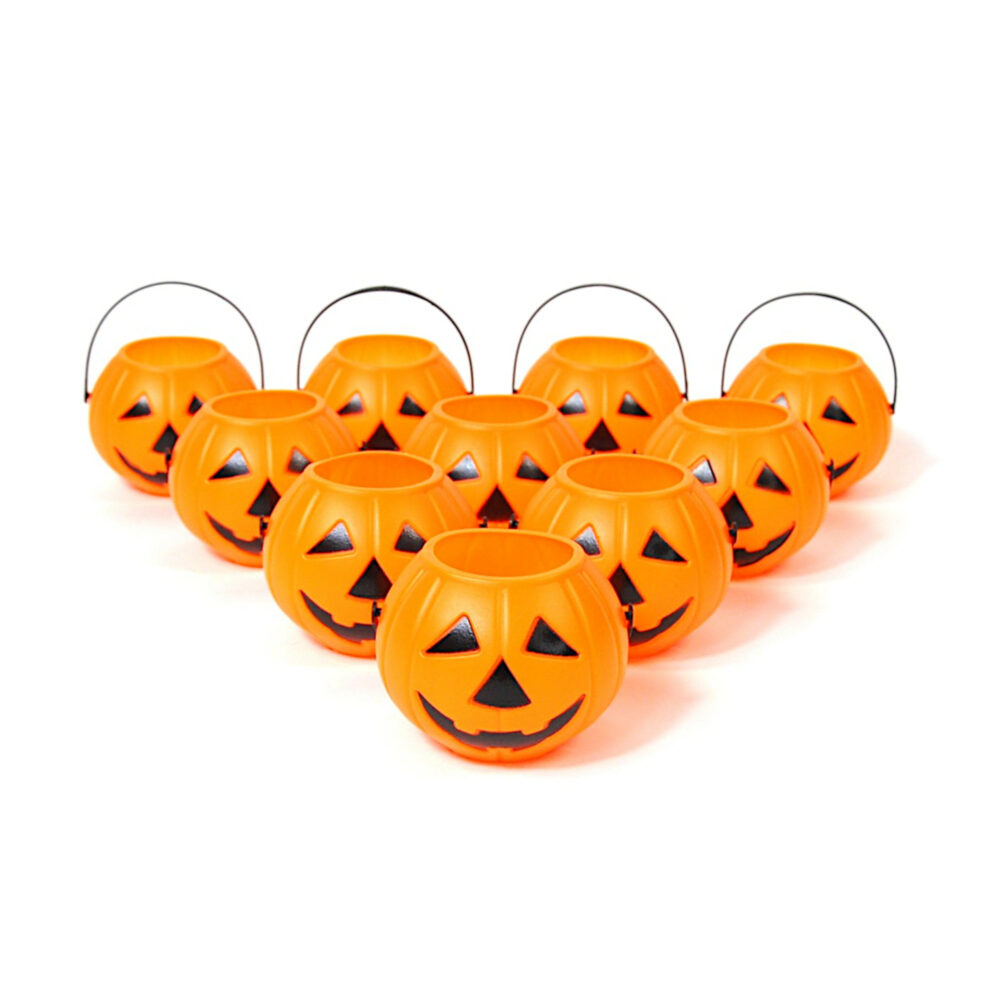 Jack-o'-lantern Treat Pails