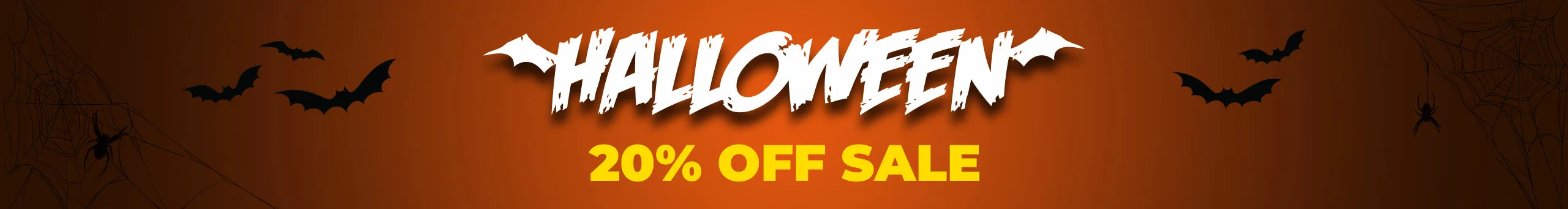 Halloween Sale - Save 20% on Halloween-themed items