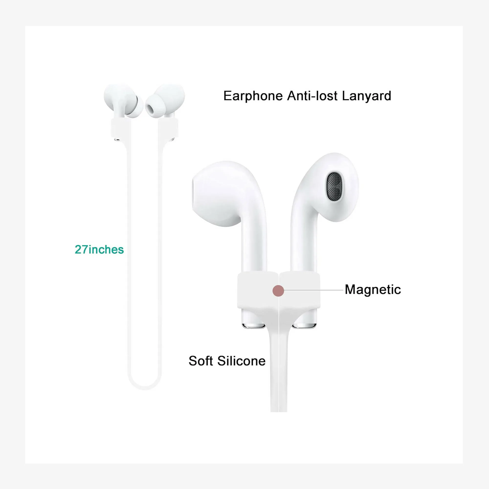 Magnetic Earphones Lanyard - Image 2