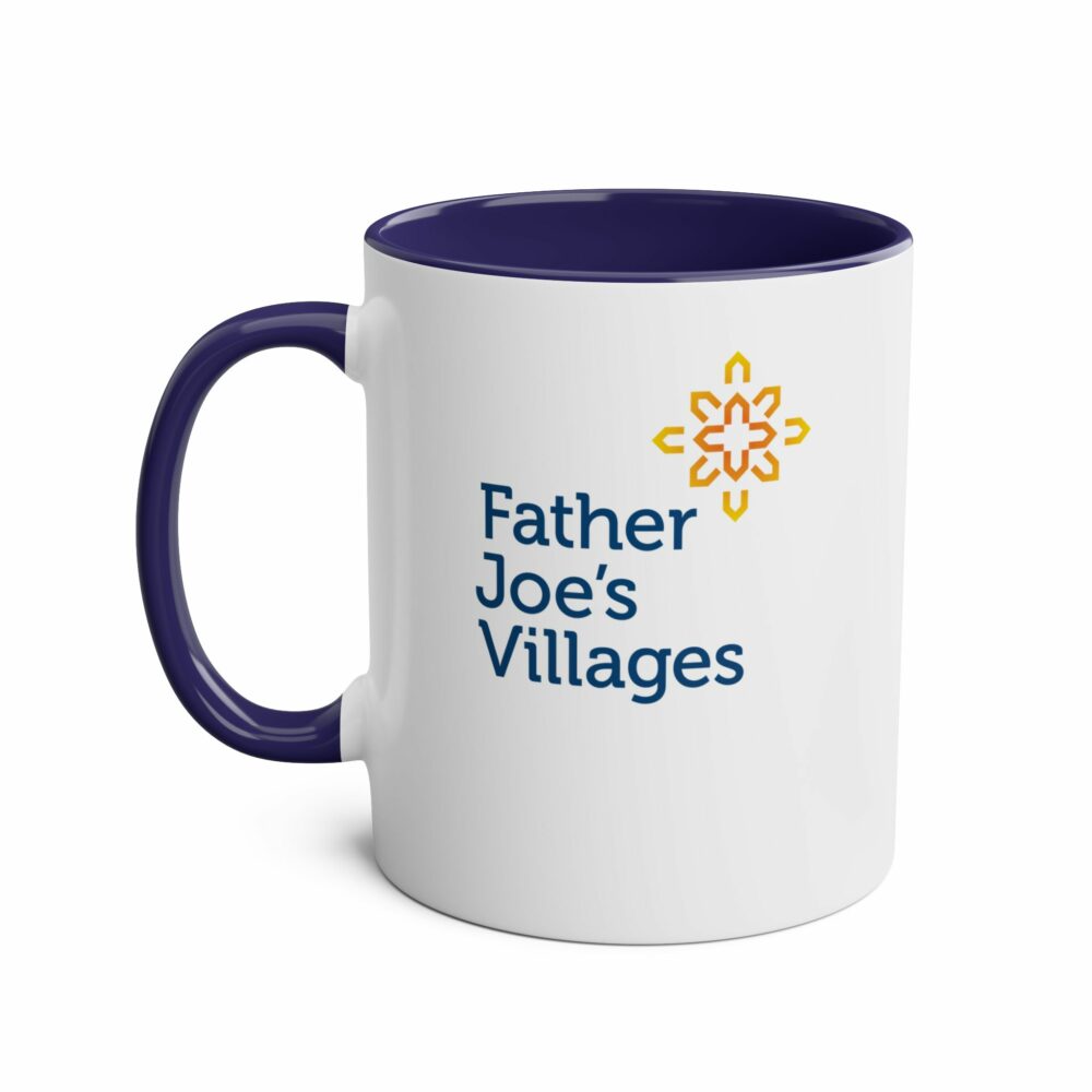 Father Joe's Villages logo coffee mug