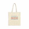 Father Joe's Villages and Neighbors Helping Neighbors logo canvas tote bag