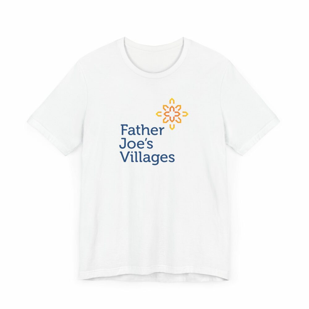 Father Joe's Villages logo t-shirt, white