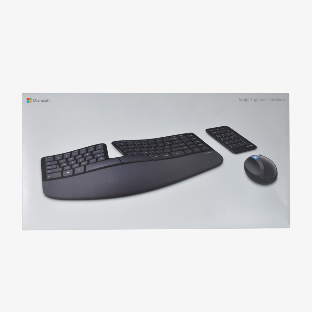 Microsoft Sculpt Ergonomic Desktop - Wireless keyboard, mouse, and number pad