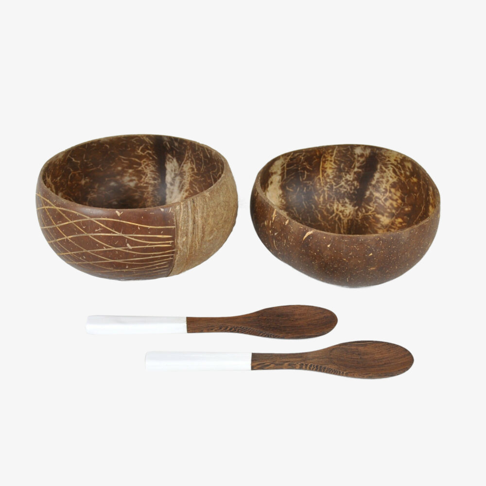 Coconut Bowls Gift Set