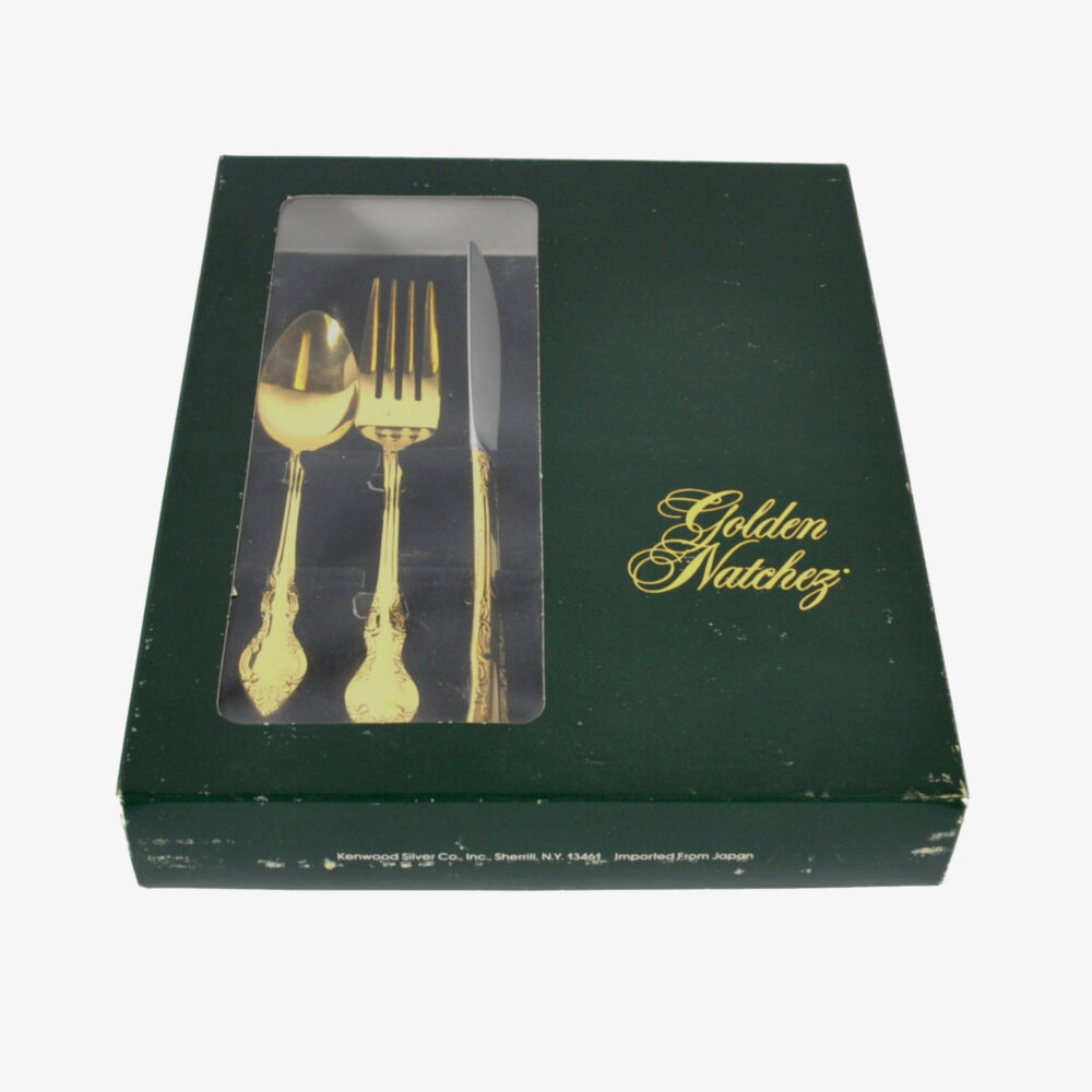 Gold-plated Flatware Set