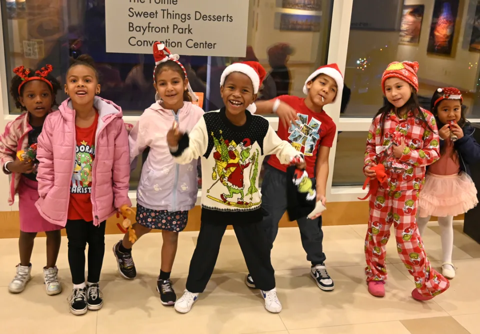 Father Joe's Villages Children's Christmas Party at the Bayfront 2024