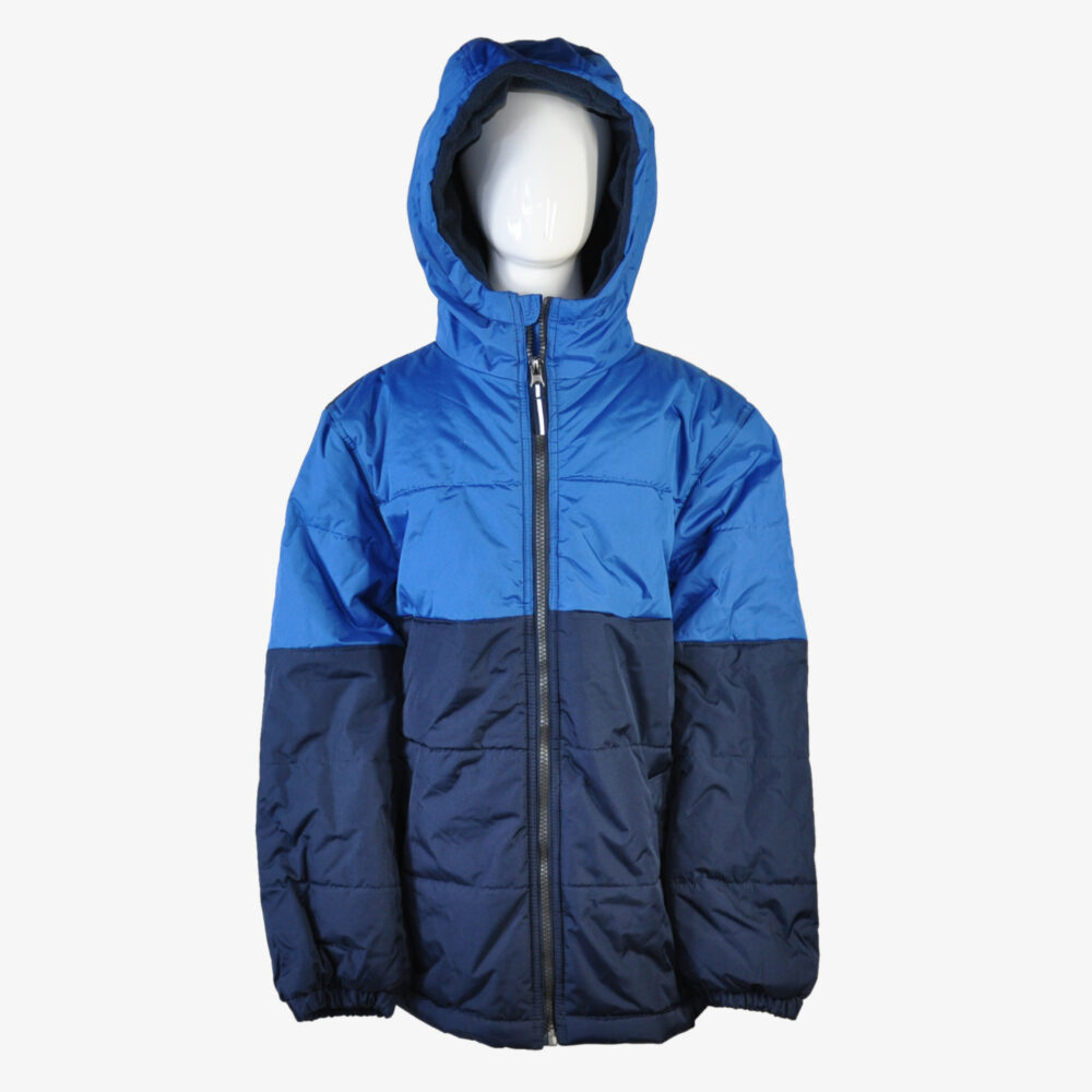 Boys' Navy and Blue Hooded Jacket