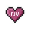 FJV75 "Pixel Heart" Stickers - Pink