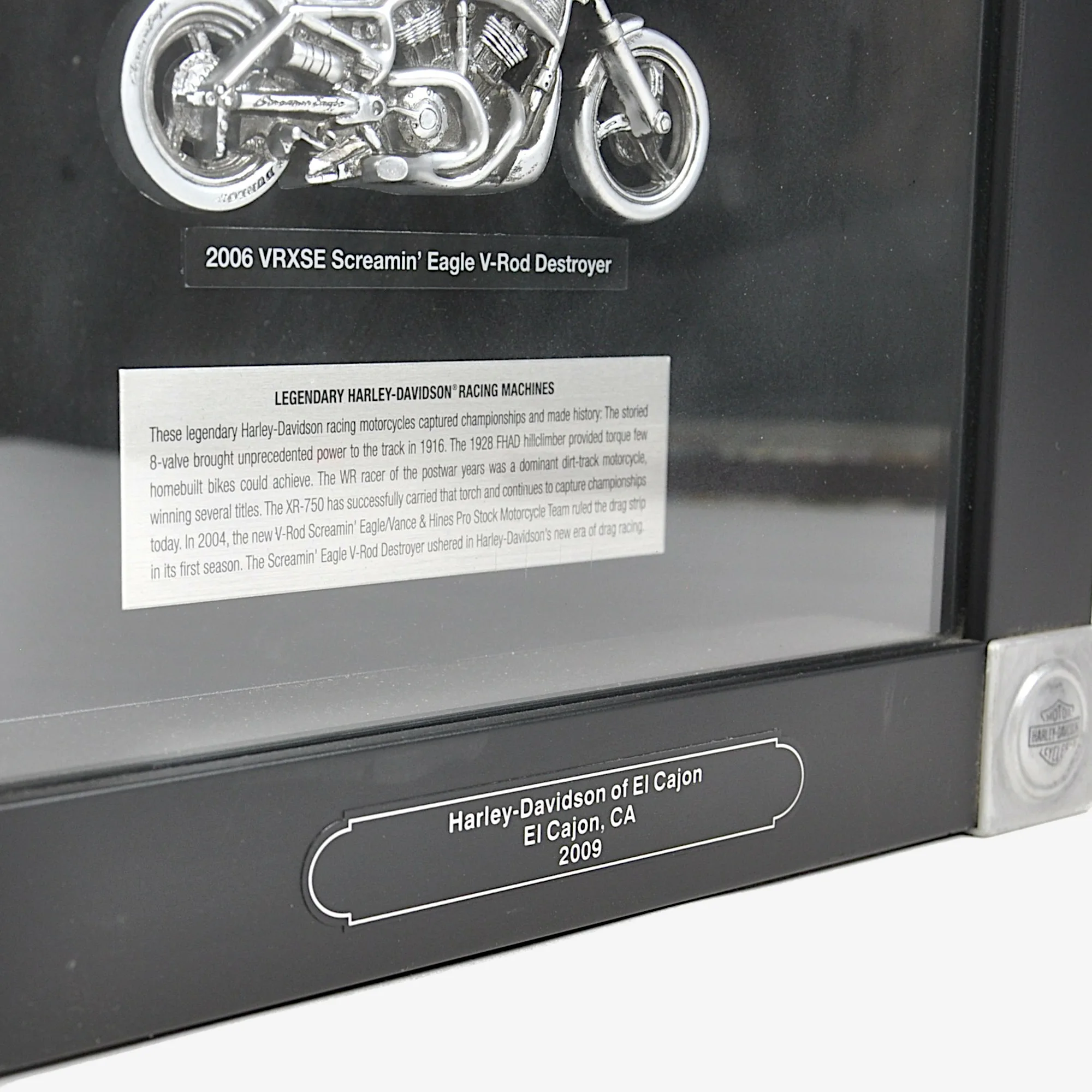 Harley Davidson Wall Display