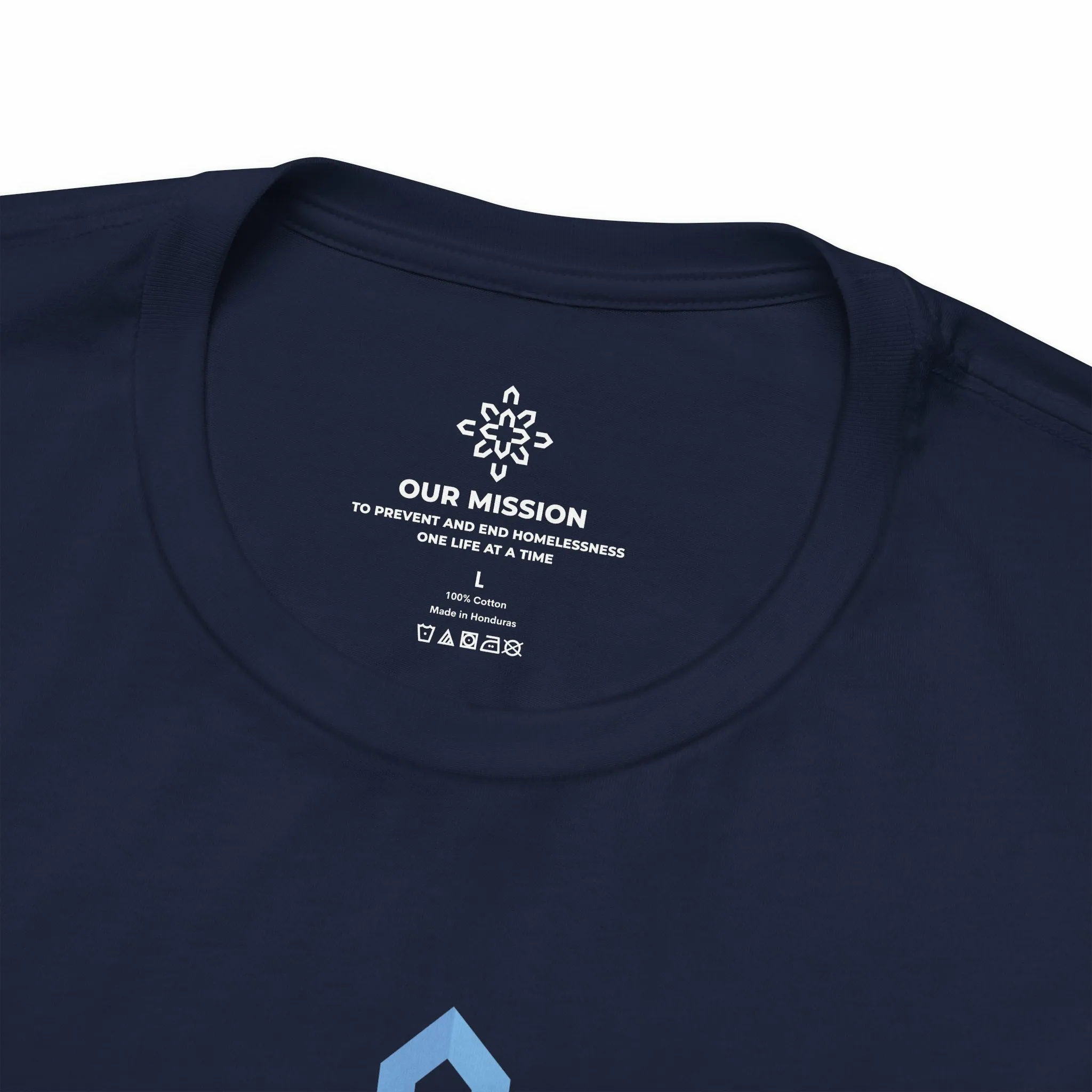 FJV 75th Anniversary “A Beacon of Hope” Logo T-shirt - Image 3