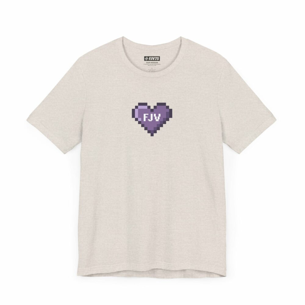 FJV75 Freestyle "Pixel Heart" T-Shirt - Image 7